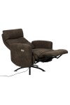 Fotel / recliner Kamares antracytowy - ACTONA